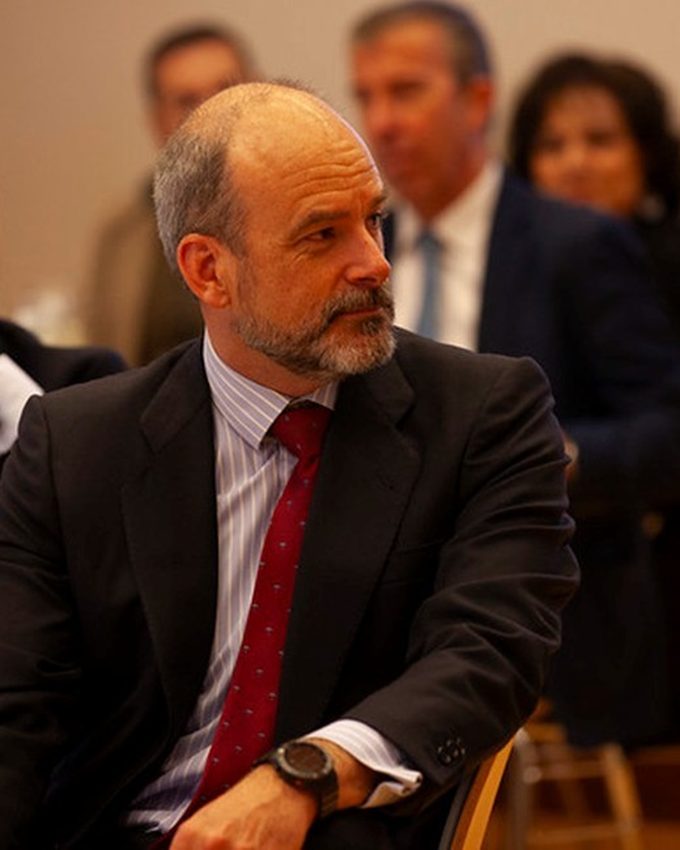 Philippe Fèvre at a business conference